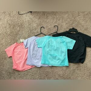 Workout baby tee bundle